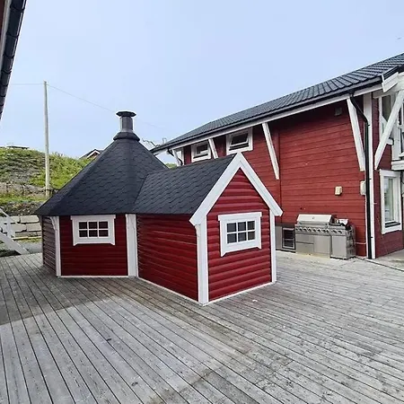 Northcape Nature Rorbuer - 4 - Balcony North بيت للعطل