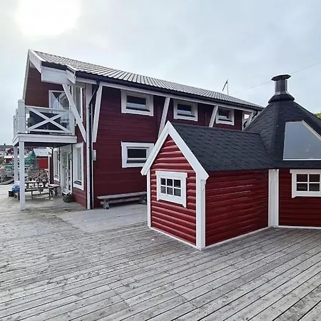 Ferienhaus Northcape Nature Rorbuer - 4 - Balcony North
