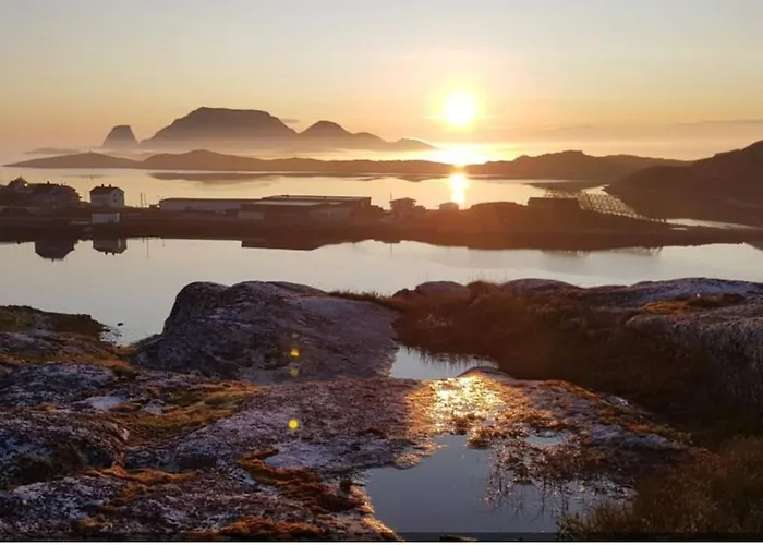 Northcape Nature Rorbuer - 4 - Balcony North Feriehus Gjesvær