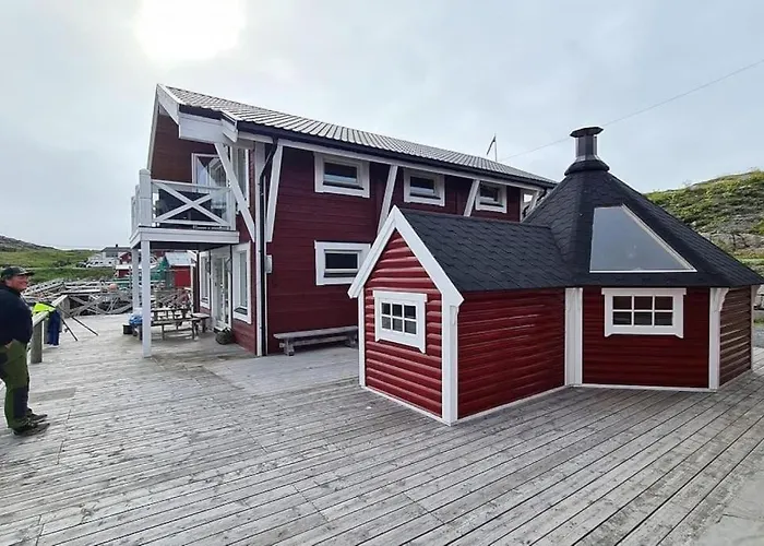 Дом отдыха Northcape Nature Rorbuer - 4 - Balcony North